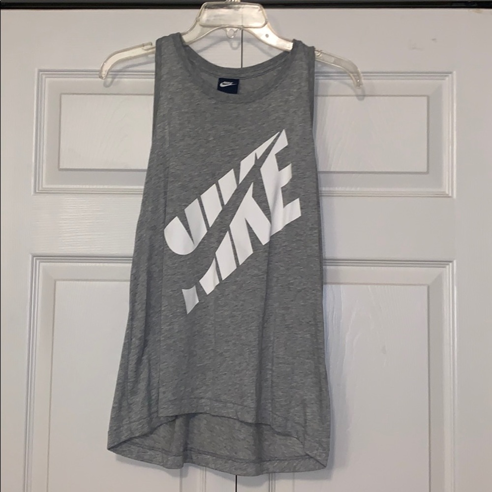 Grey Nike Tank Top
